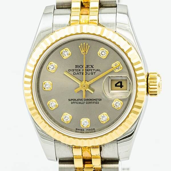 We purchased Rolex Datejust 179173G!