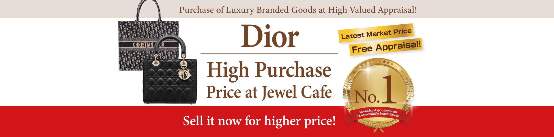 Purchase of Dior handbag
