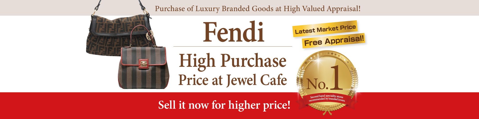 Purchase of Fendi handbag