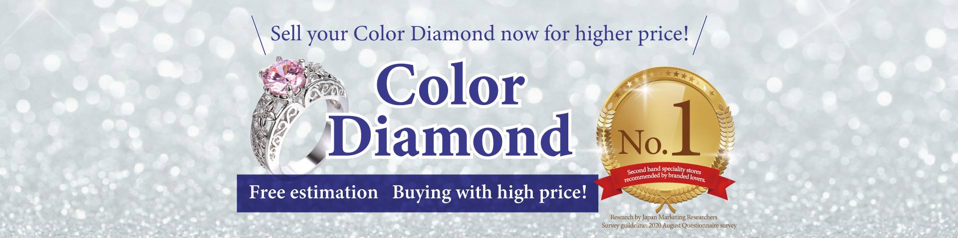 Free estimation of color diamond