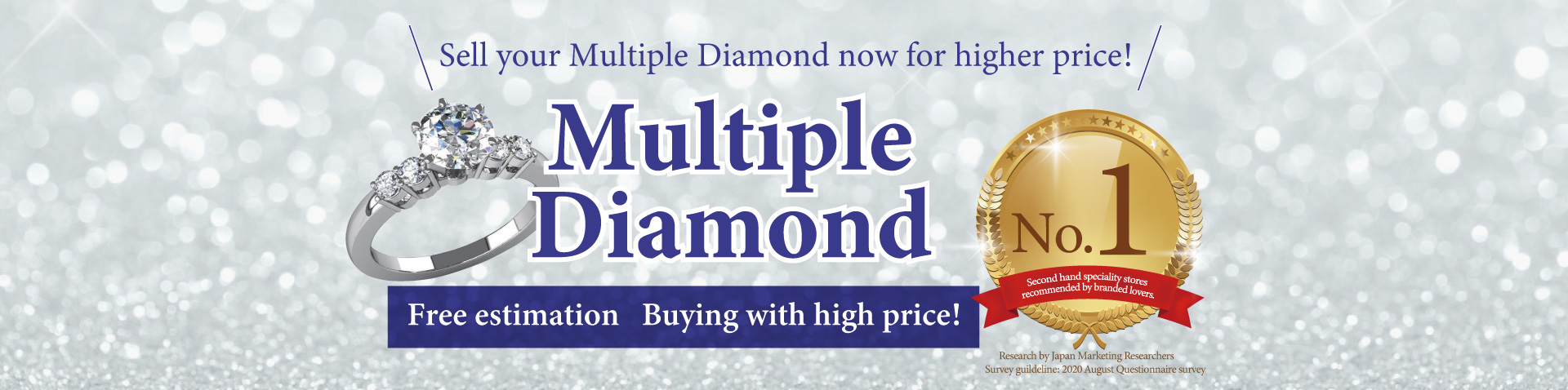 Free estimation of multiple diamond