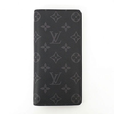 Louis Vuitton Portefeuille Brazza Monogram Eclipse M61697