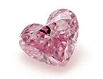 heart-shaped pink diamond