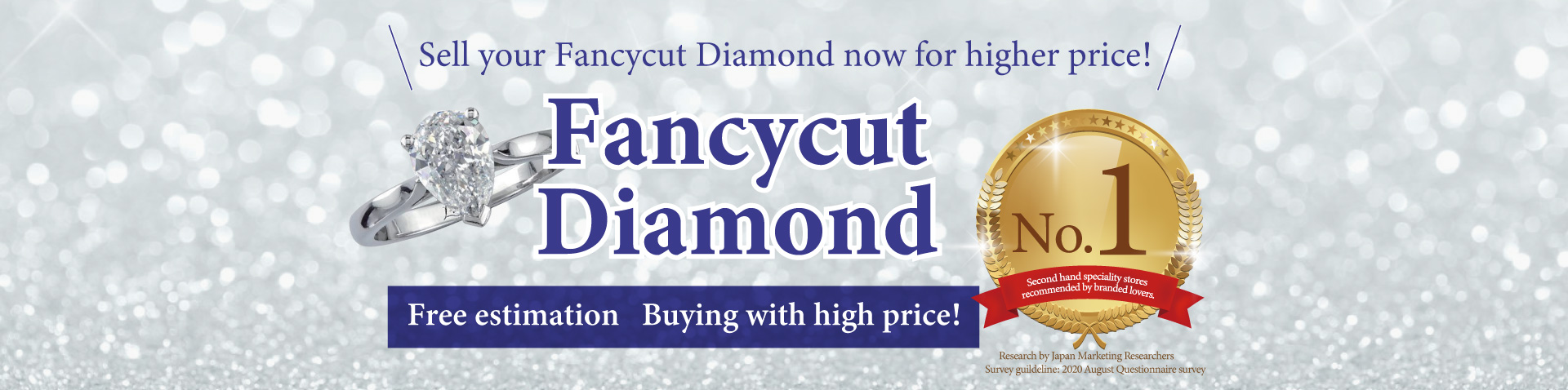 Free estimation of fancycut diamond