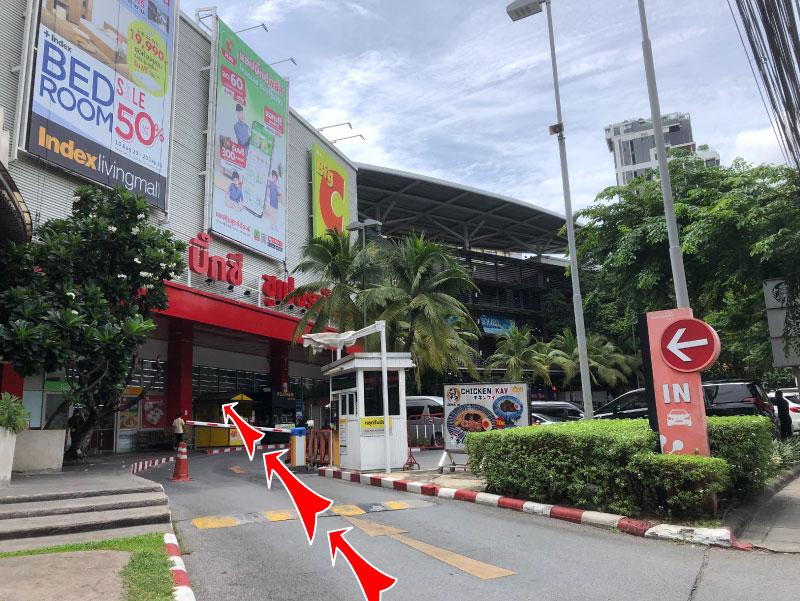 Direction to Jewel Cafe Big C Ekkamai