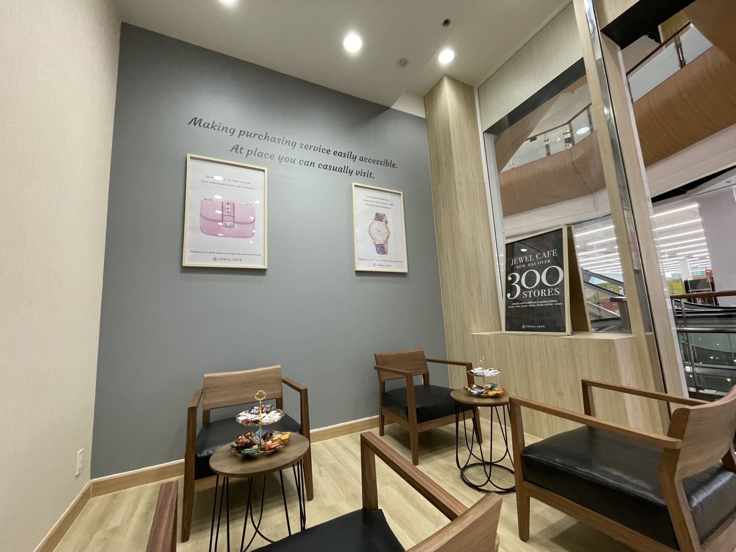 Jewel Cafe บิ๊กซี ราชดำริ การออกแบบตกแต่งภายใน